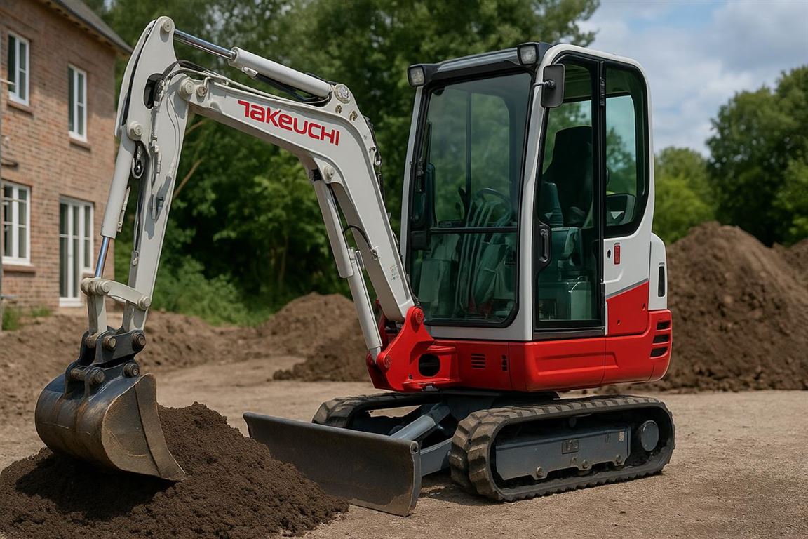 Takeuchi maskiner - pålidelige og effektive minigraver